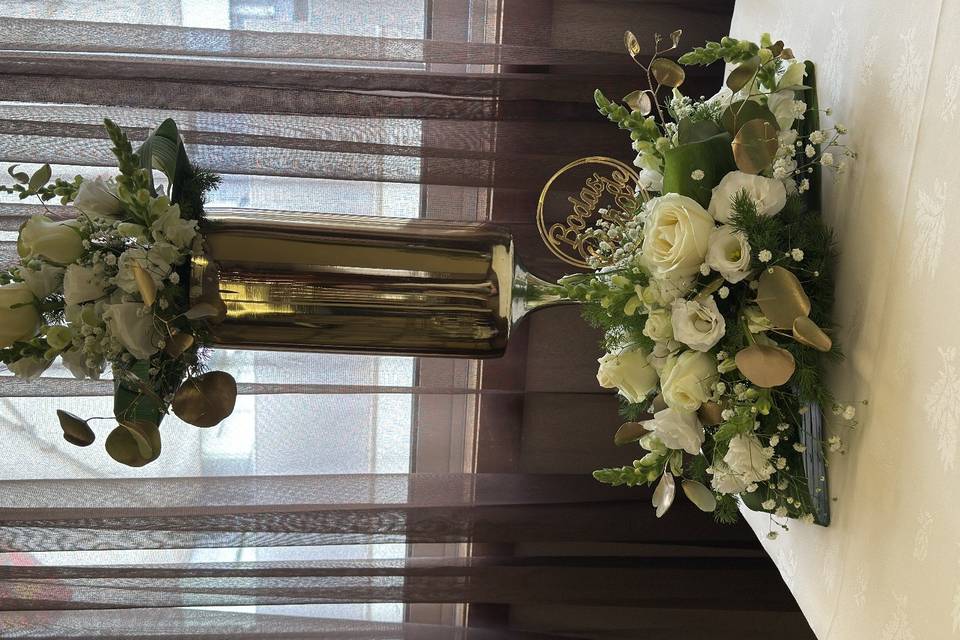 Decoração mesa do bolo
