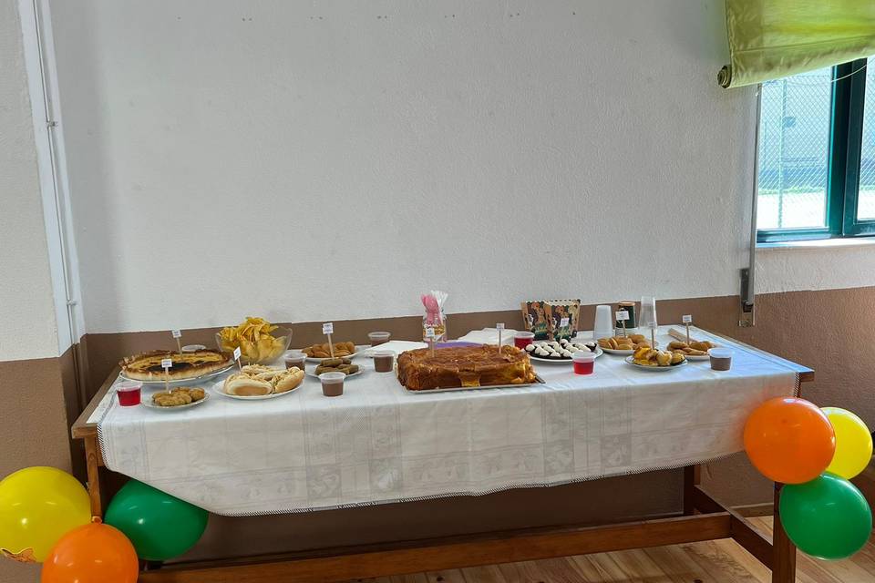Catering festa 2 anos