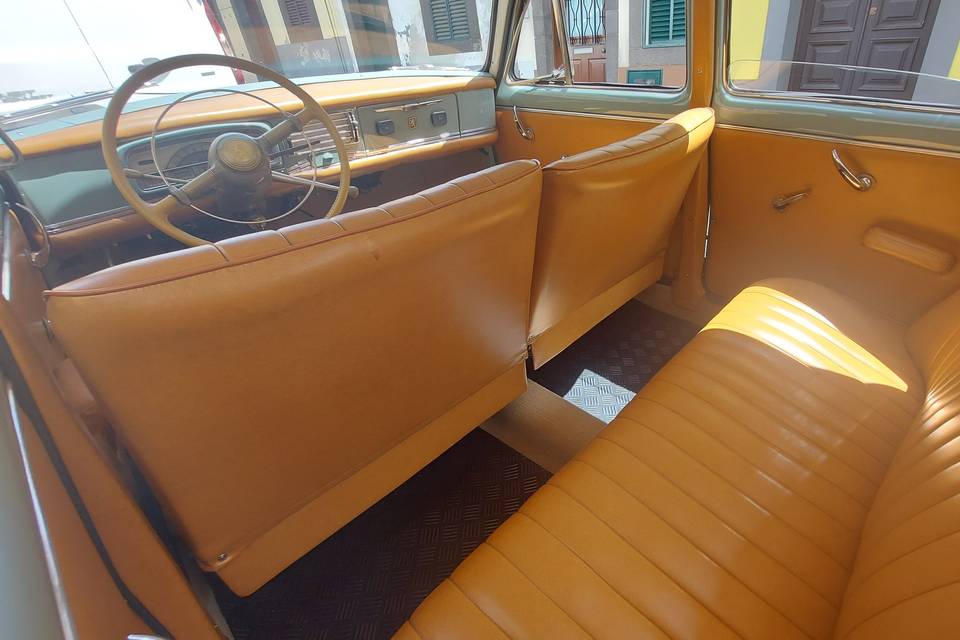 Interior traseira esquerda