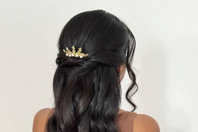Bridal hair