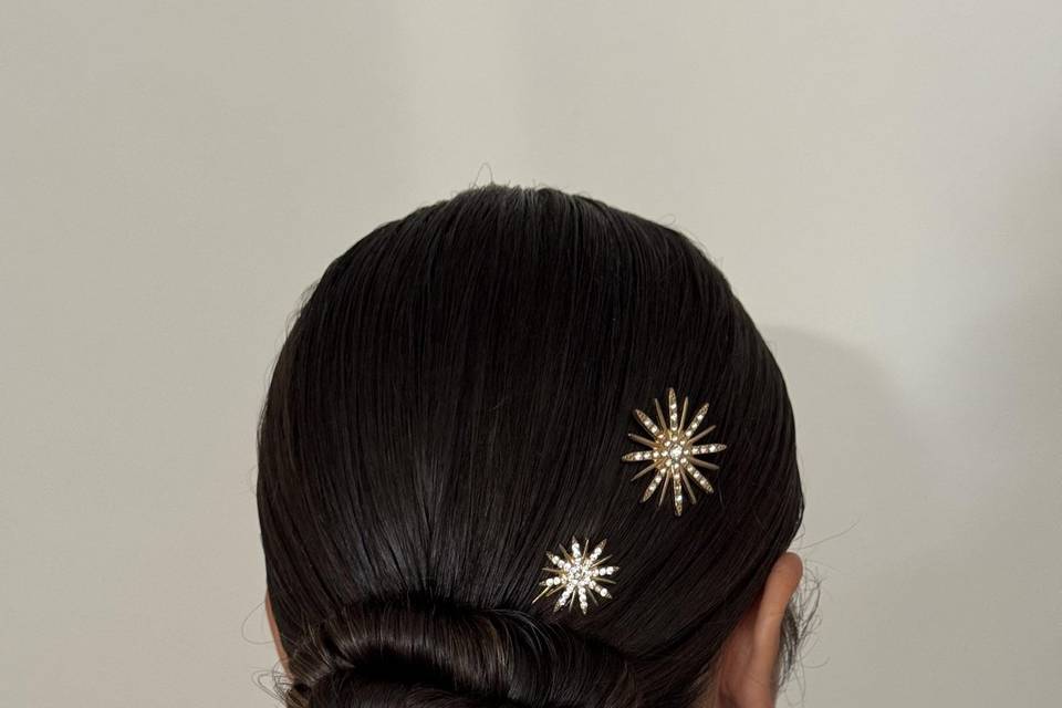 Bridal hair