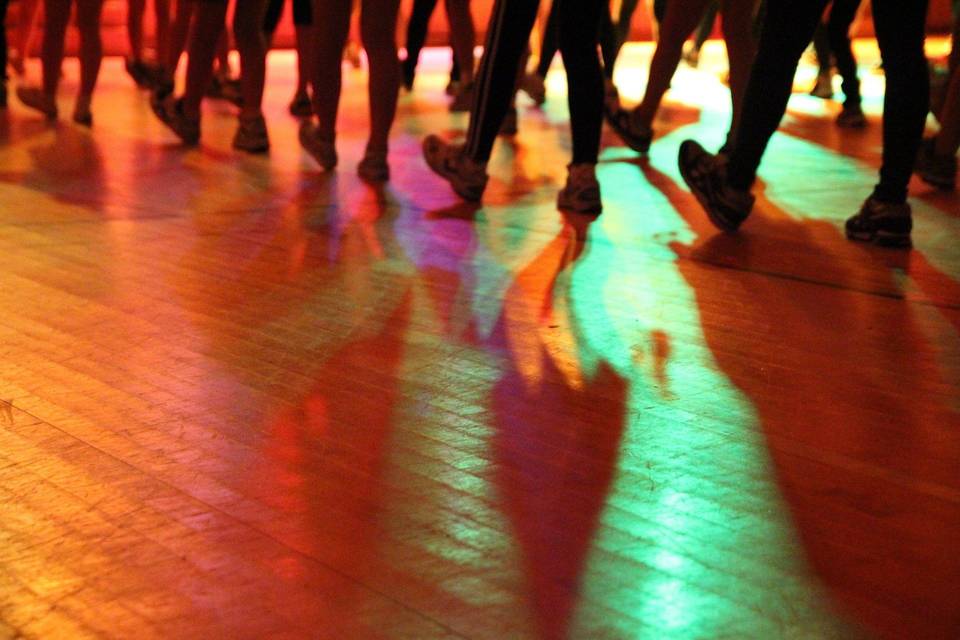 Iluminação para pista de dança