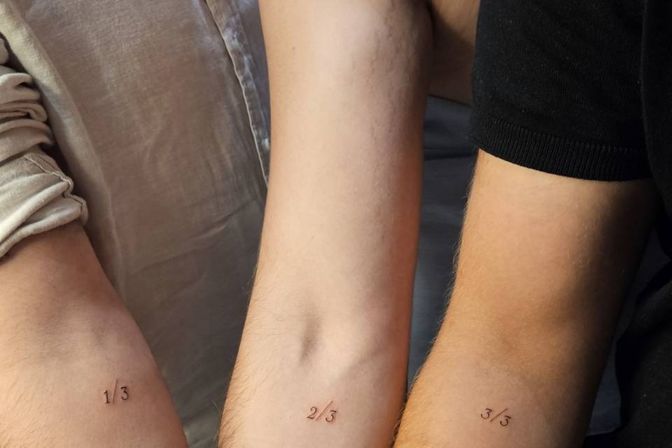 Matching tattoos