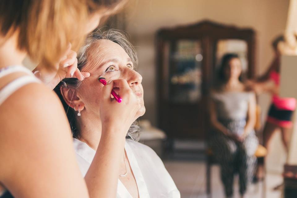 Mãe Filha em Makeup