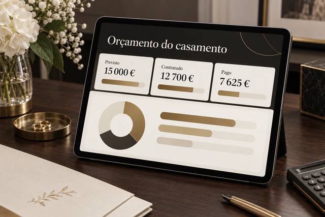 Orçamento do casamento