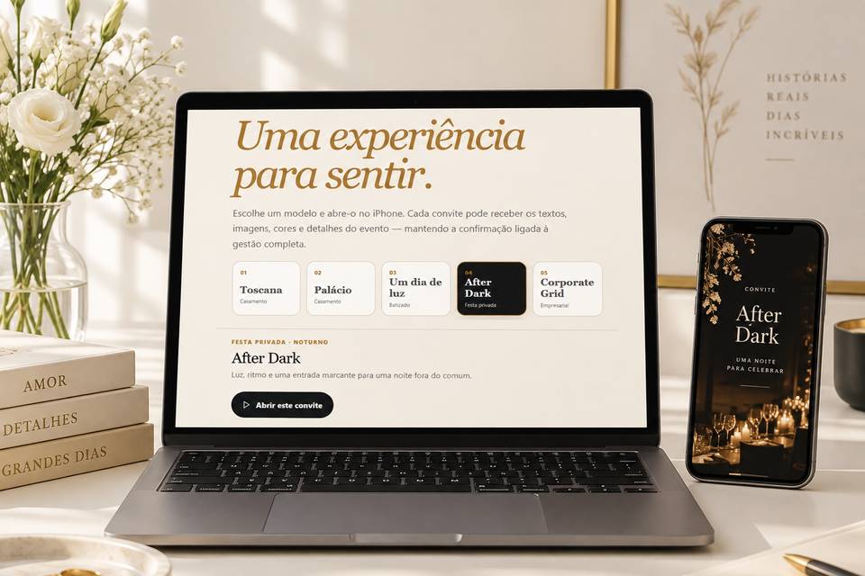 Galeria dos cinco modelos