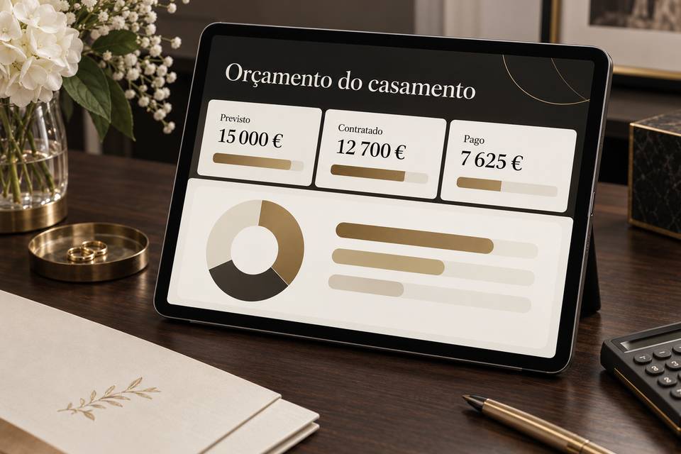 Orçamento do casamento