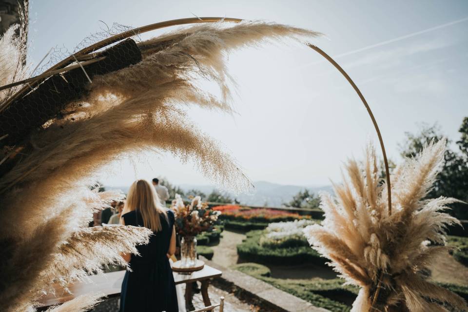 Sala Arcada: Jardim Exterior