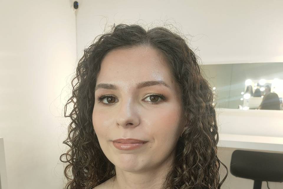 Maquilhagem suave e elegante