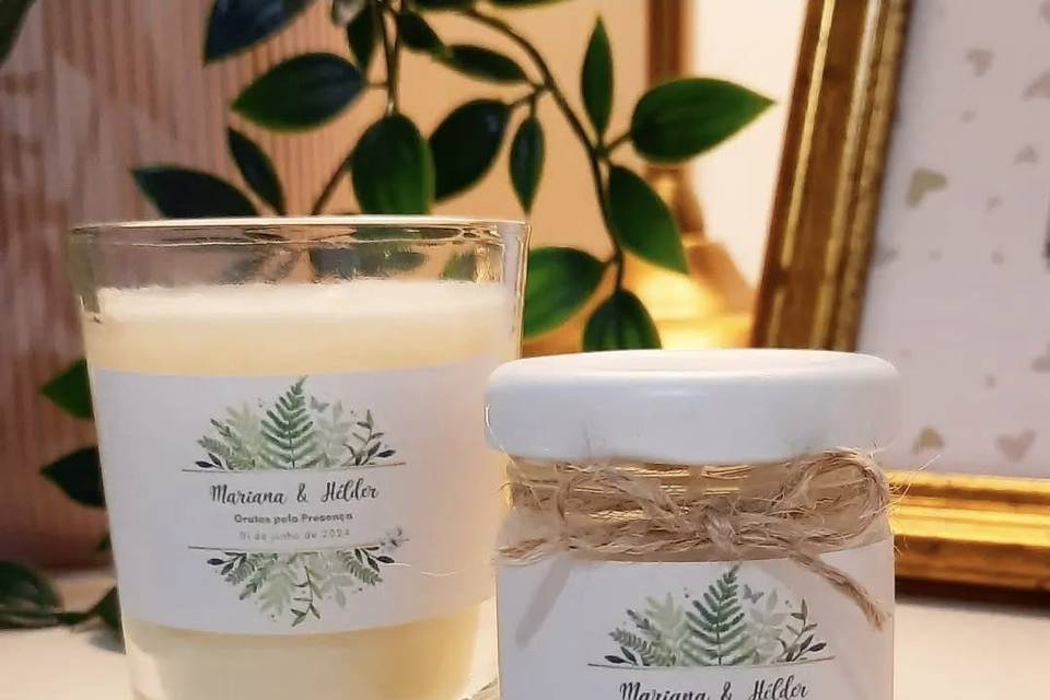 Exemplo de lembranças