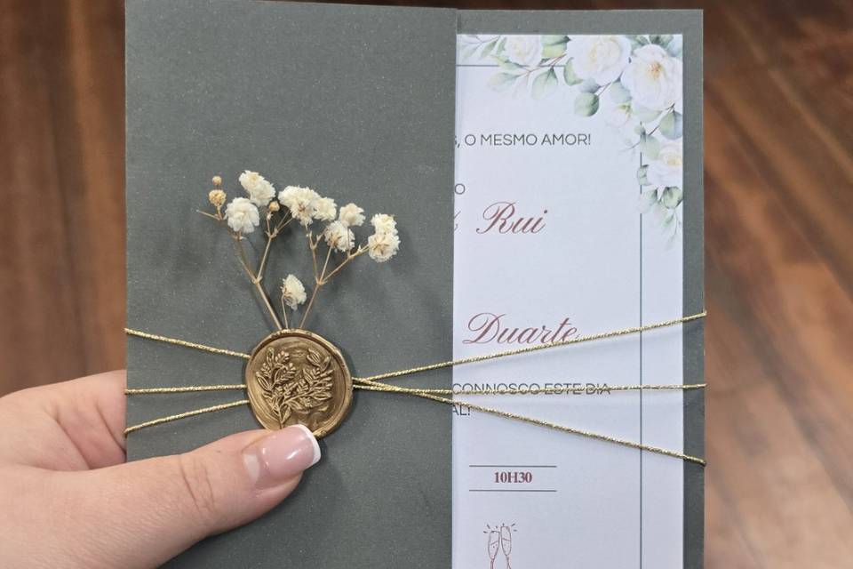 Convite casamento