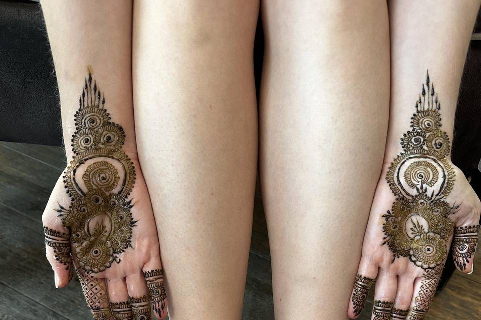 Bridal henna