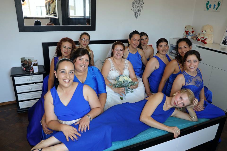 As Damas de azul