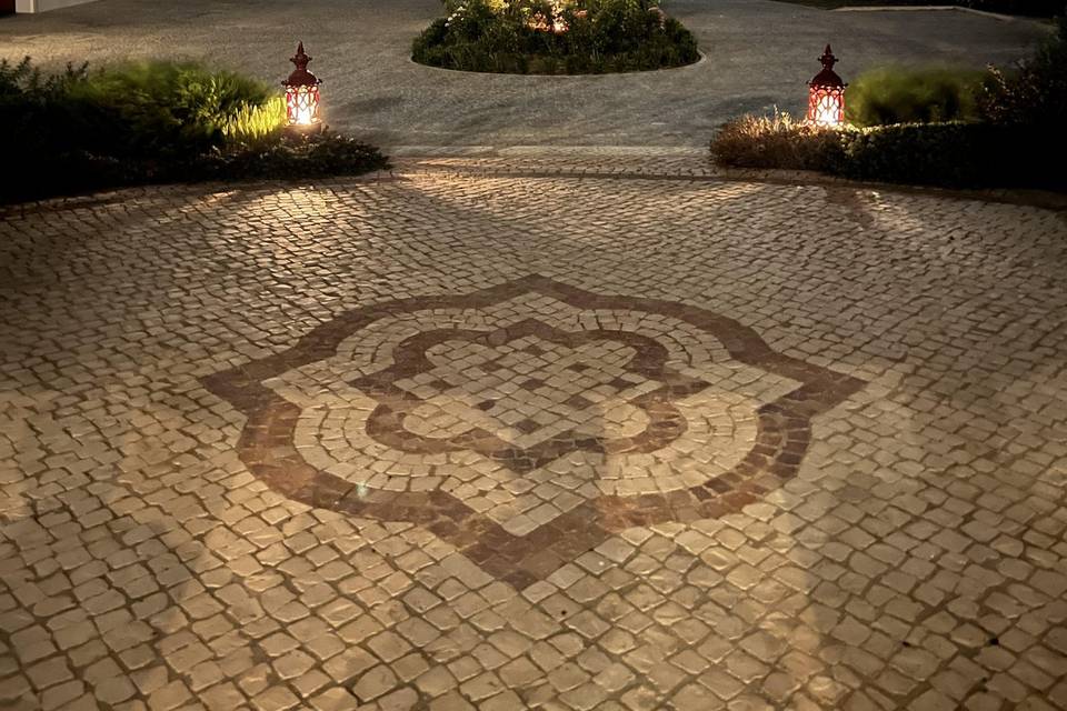 Castelo at full moon