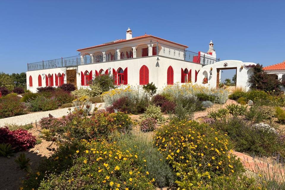 Main House From Garden