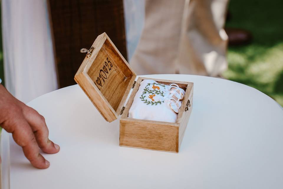 C. de alianças personalizadas