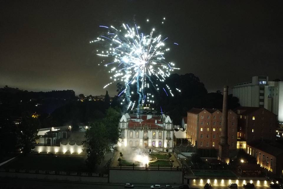 Fogo de artifício Porto