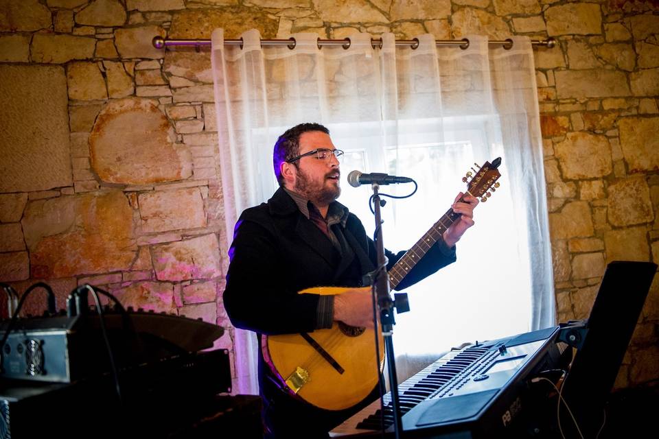 Bouzouki in wedding