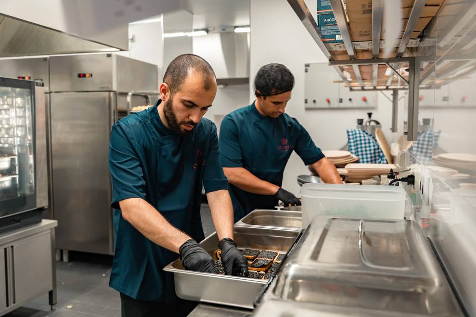 Na cozinha
