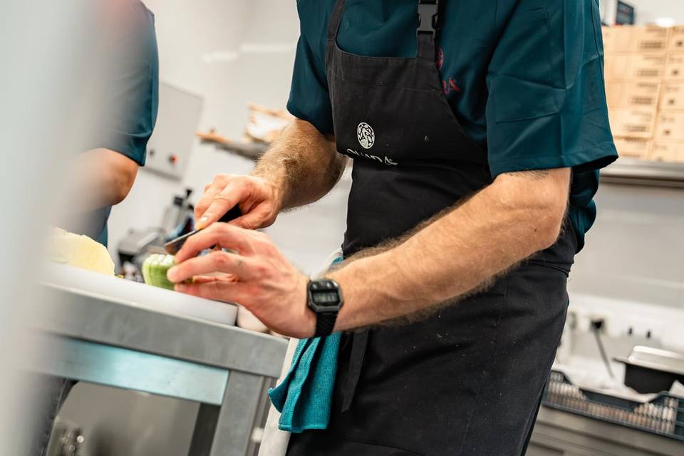 Na cozinha