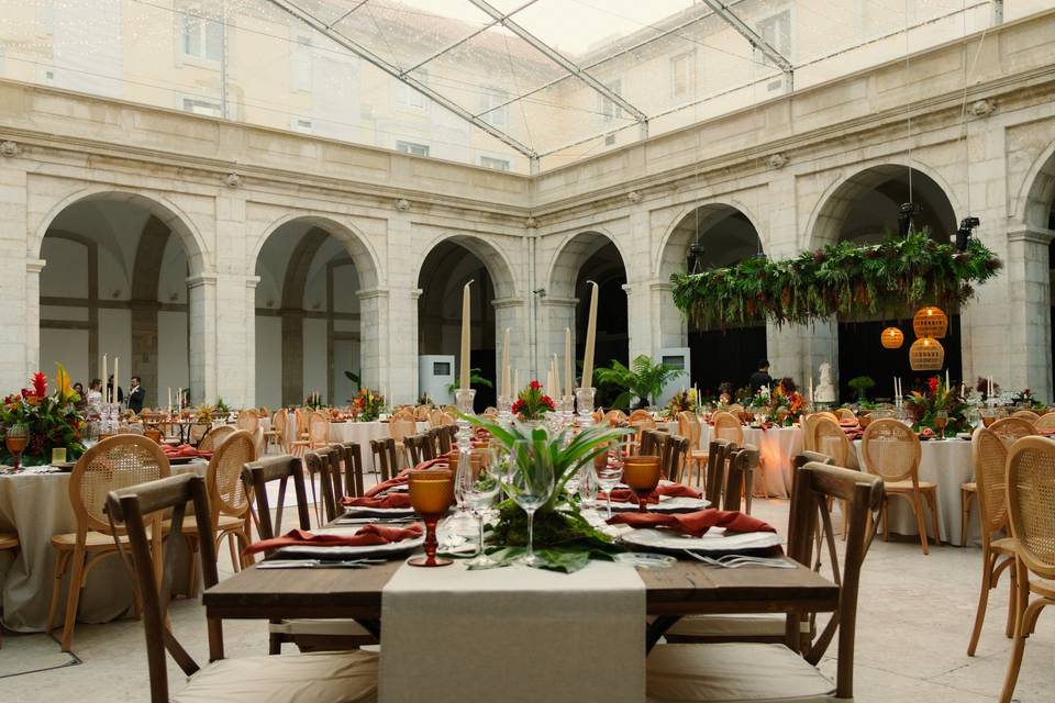 Sala decorada