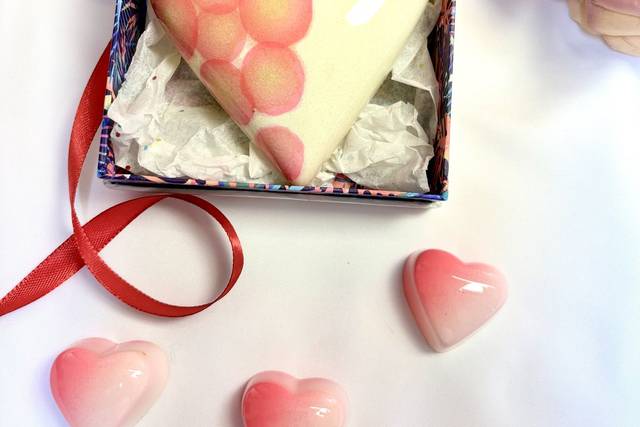 Coração + bombons