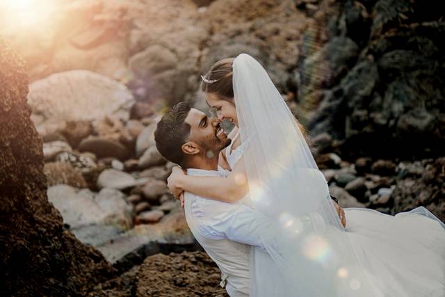 Márcia e Vijay