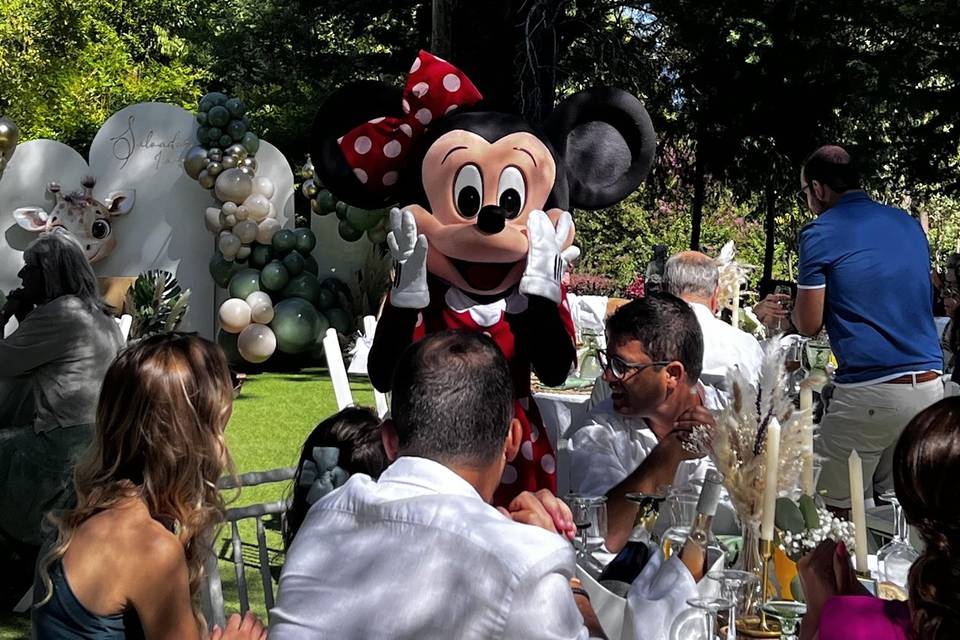 Presença de mascotes