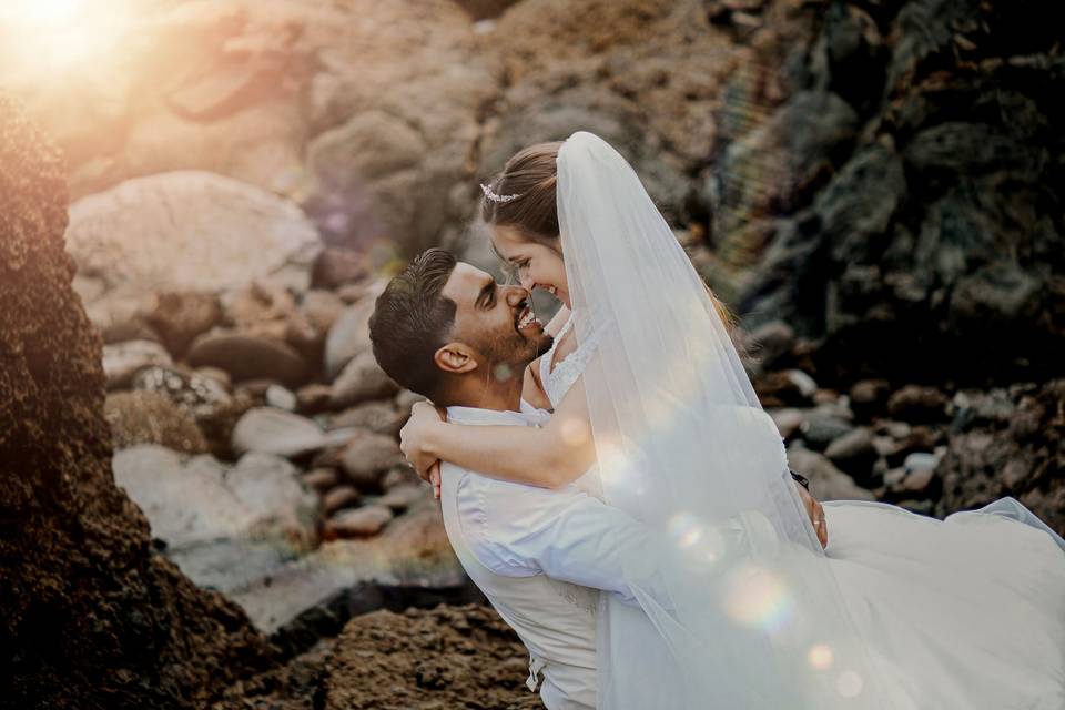 Márcia e Vijay
