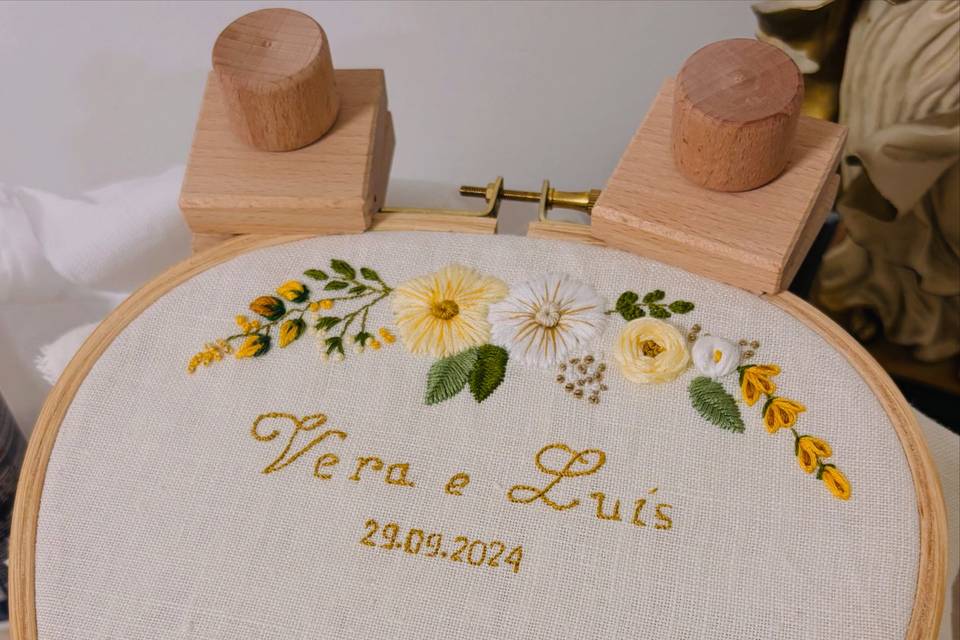 Porta-alianças para Casamento