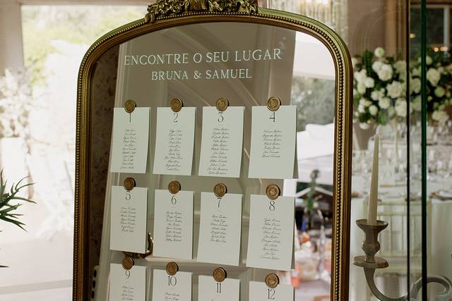 Seating Plan em espelho