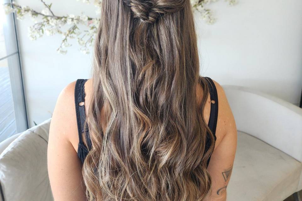 Penteado artístico
