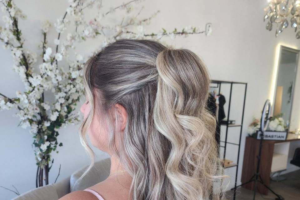 Penteado artístico