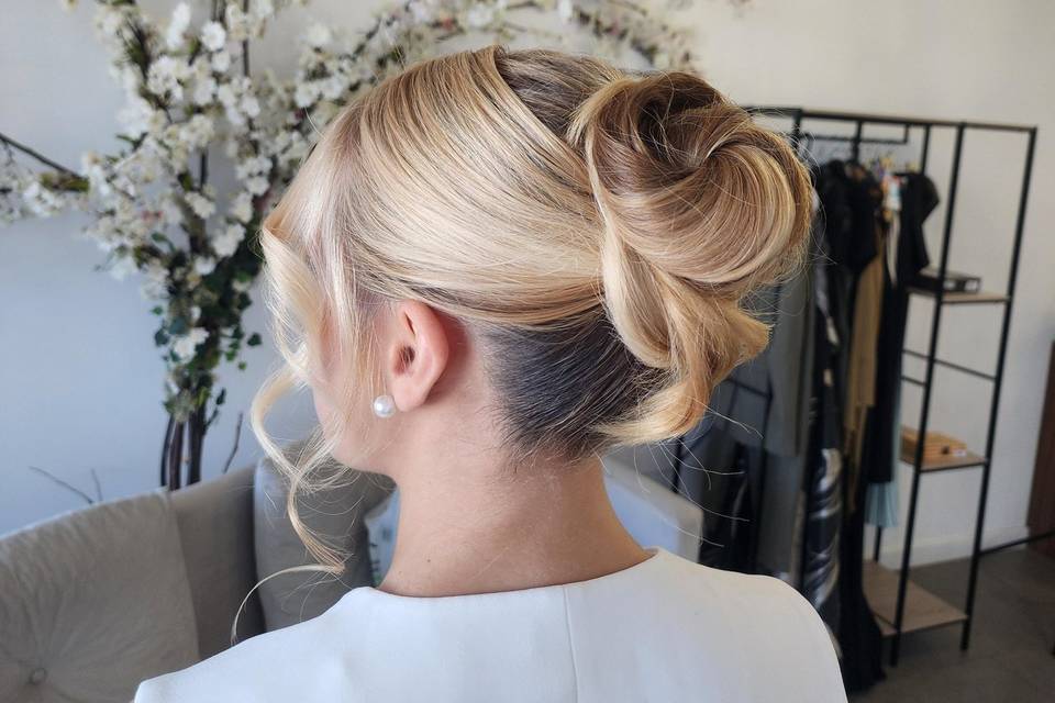Penteado artístico