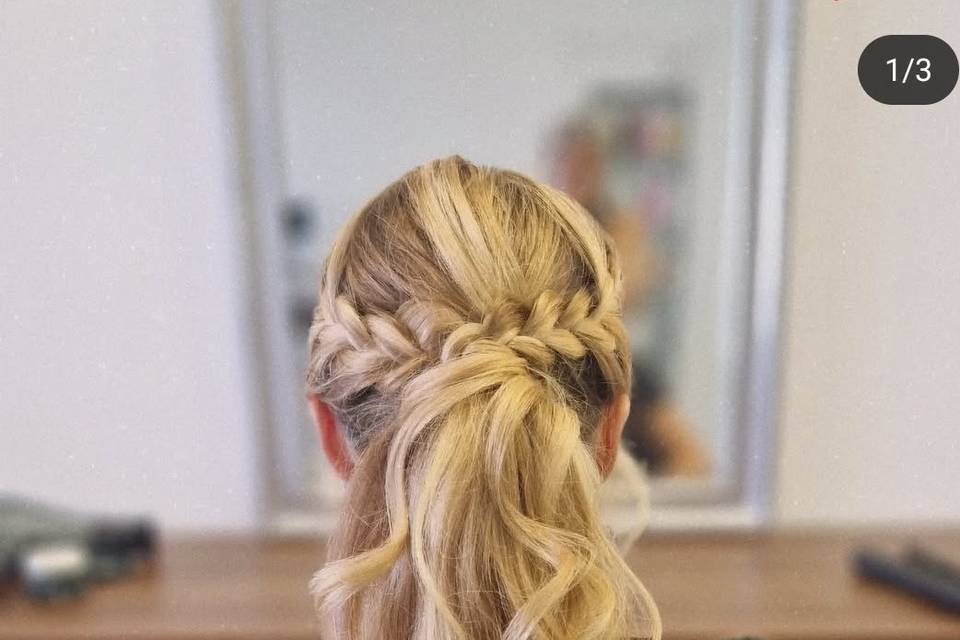 Penteado artístico