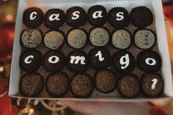 Brigadeiros - Pedido Casamento