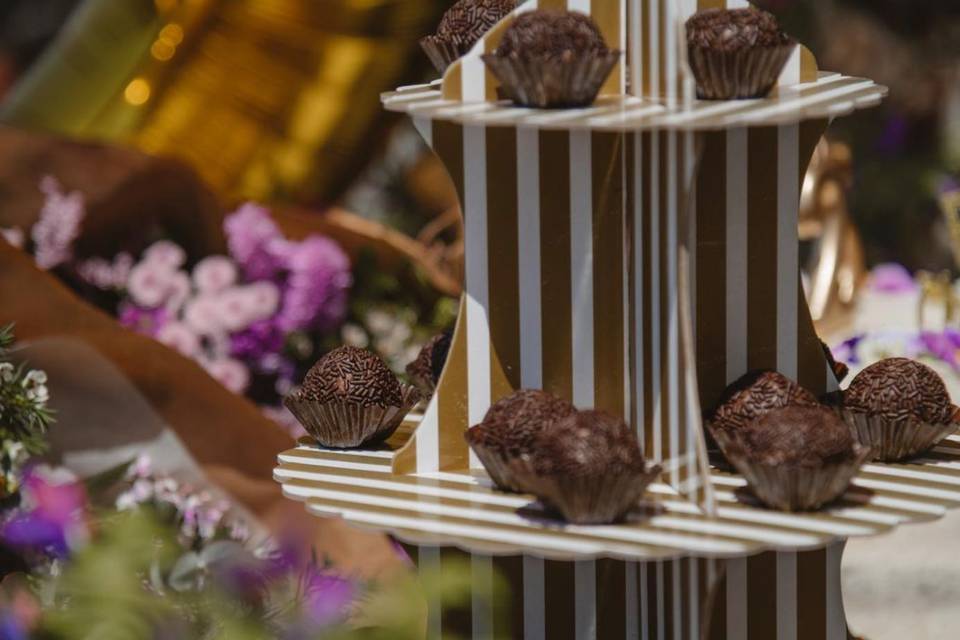 Brigadeiros de chocolate