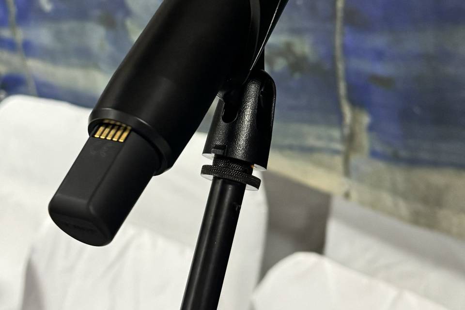 Microfone Shure sem fios