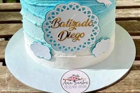 Bolo batismo