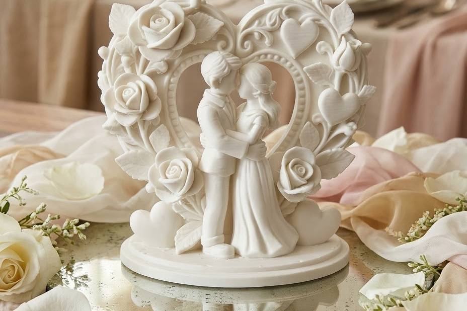 Decoração para mesa do bolo