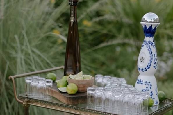 Bar de tequilas premium