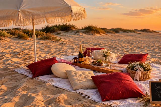 Sweet Sunset Picnics