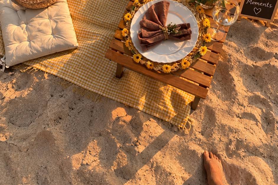 Picnic na praia