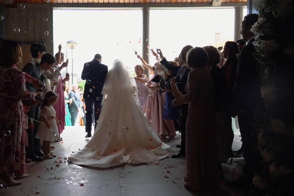 Casamento Saída dos Noivos