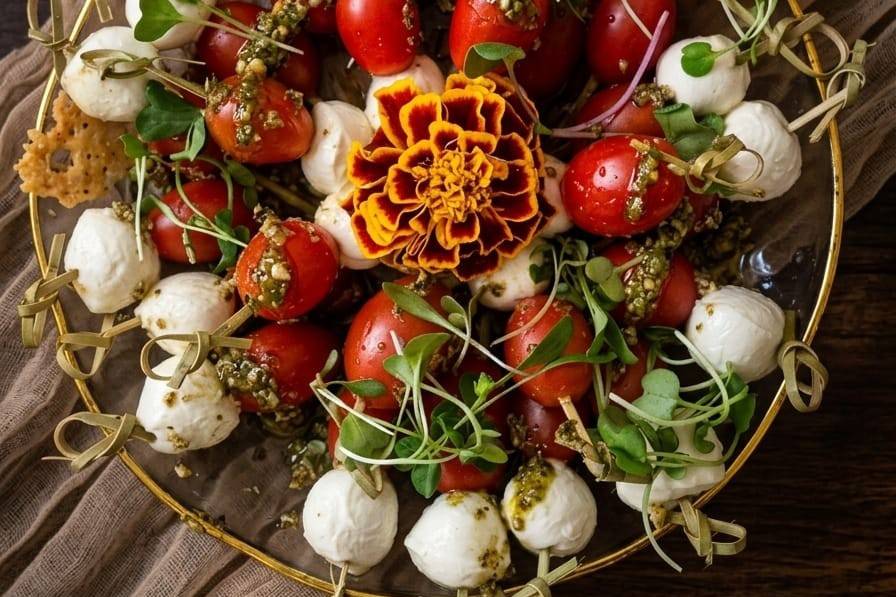 Espetadas de Cherry/Mozzarella