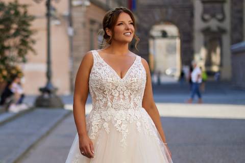 Vestido de noiva plus size