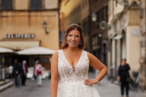 Vestido de noiva plus size