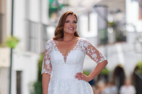 Vestido de noiva plus size