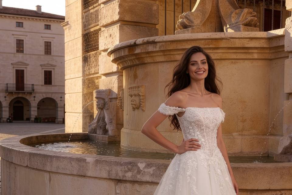 Vestido de noiva princesa