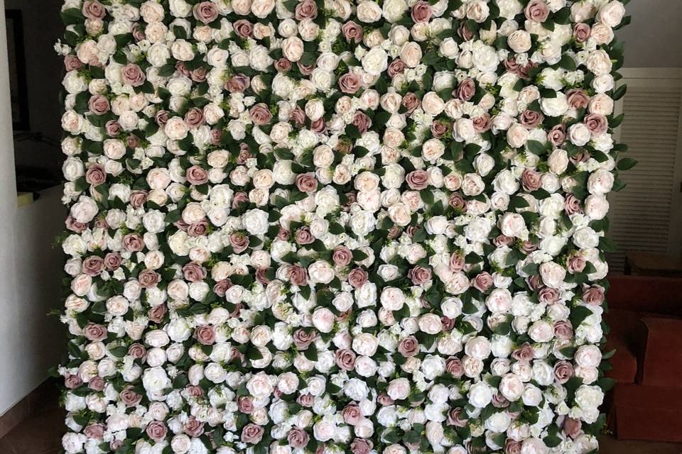 Madeira Flower Wall